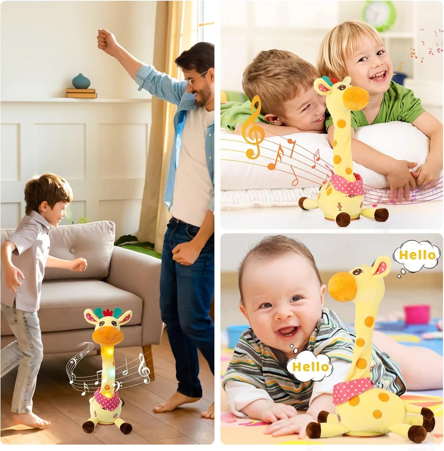 Dancpal Nursery Rhymes Singing Dancing Animal Plush
