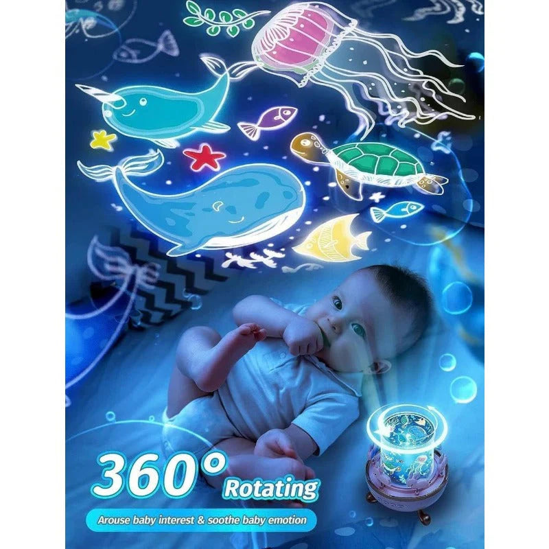 Glowtale Star Projector Baby Night Bluetooth